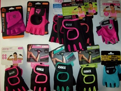 SELECT Gloves Training Fitness Women's One Pair RBX Tone Zone TKO Gold's New
