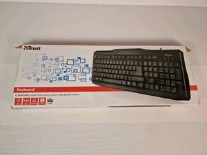TRUST CLASSICLINE Teclado USB con Cable Resistente a Derrames QWERTY 1.8M CABLE PC - Imagen 1 de 7