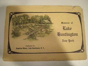 32 Pictures Souvenir  Lake Huntington NY  Book  Augustus Mayer - Picture 1 of 7