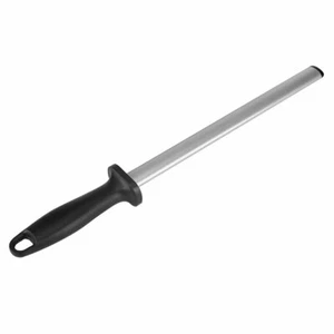 Nuevo afilador de cuchillos de chef profesional de 10 pulgadas varilla afiladora de diamante EE. UU. - Imagen 1 de 8