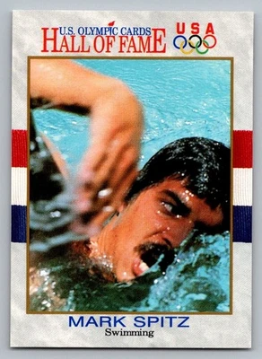 Tarjetas olímpicas Impel 1991 Salón de la Fama de Estados Unidos - Mark Spitz #2 Foto 1 de 2