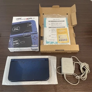 4787 Nintendo New 3DS LL Blue Very Good Tested - Picture 1 of 17