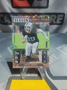2024 Panini Contenders Maxx Crosby Season Ticket Mojo Base Card #52 - Picture 1 of 2