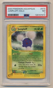 PSA 7 Pokemon Aquapolis Holo Rare Jumpluff H13/H32 NEAR MINT Condition! - Picture 1 of 2