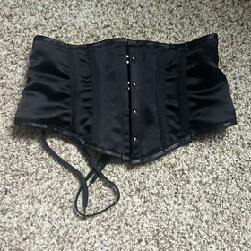 Agent Provocateur Black Waist Cincher Size M