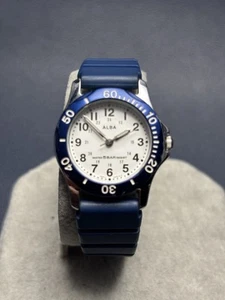 Vintage Seiko Alba Lady's V501-0CG0 Stainless Steels Quartz Watch - Working - Bild 1 von 14