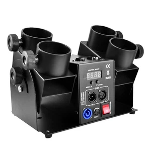 NAFE 4 Shots Confetti Launcher Cannon DMX Confetti Machine Remote Gender Reveal - Picture 1 of 12