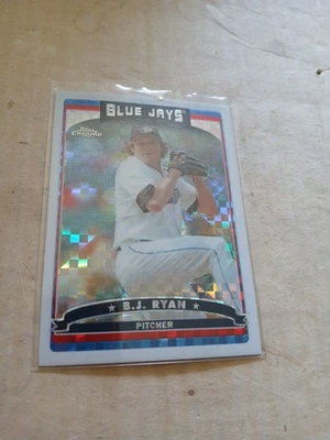 2006 Topps Chrome B..J. Ryan  Xfractor - Image 1 of 2