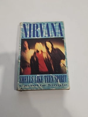 Nirvana – Smells Like Teen Spirit / Even In His Youth (1991) Cassette Single  - Image 1 of 4