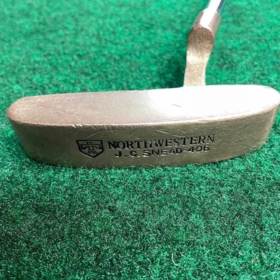 Northwestern J.C. Snead-406 35" putter steel shaft compound grip RH - Image 1 of 4