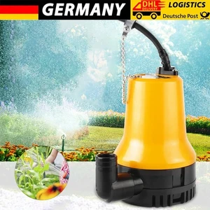 3000L/H Tauchpumpe Schmutzwasserpumpe Wasserpumpe Kellerpumpe Gartenpumpe 65W - Bild 1 von 15