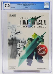 Final Fantasy VII 7 Strategy Guide Lösungsbuch Spielberater CGC 7.0 - Picture 1 of 2