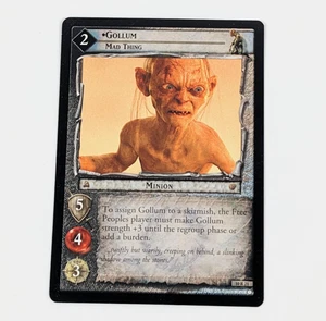 LOTR TCG CCG Mount Doom GOLLUM MAD THING Rare 10R21 VG/LP - Picture 1 of 2