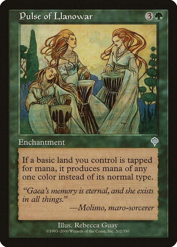 MTG Magic the Gathering Pulse of Llanowar (202/356) Invasion LP - Image 1 of 1