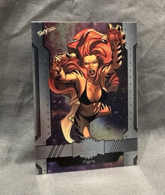 Tigra - Marvel Metal Universe Avengers #200 High Series Foto 1 de 2