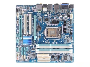 For GIGABYTE GA-H55M-USB3 V2.0 LGA1156 DDR3 USB3.0 IntelH55 MicroATX Motherboard - Picture 1 of 3