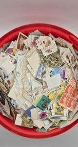 Bulk Lot World Stamp Collection over 4000+ Stamps + Stamps - Picture 1 of 3