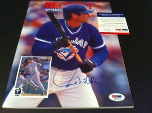 Paul Molitor HOF 1994 rivista Beckett firmata PSA/DNA COA - Foto 1 di 2