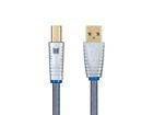 Monolith USB Digital Audio Cable, USB A to USB B - 1m, 22AWG, Oxygen-Free Copper
