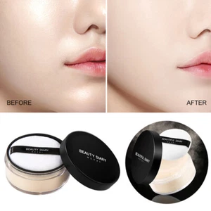 Makeup Setting Powder Loose Powder Oil Control Waterproof Concealer Powder ⊙ - Picture 1 of 19