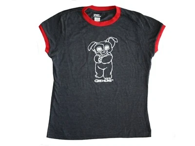 Gremlins Gizmo Junior Women's Ringer T-Shirt Tee (Size: 2XL) NWT - Image 1 of 4
