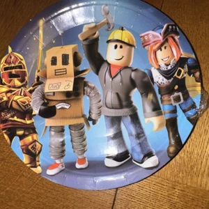 Robot birthday party decoration theme plates and napkin quantity 20 high quality - Picture 1 of 4