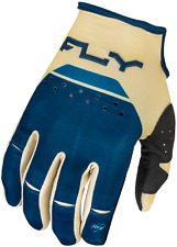 Produktbild - Fly Racing Kinetic Reload Handschuhe (2024) Sm Elfenbein/Navy/Kobalt 377-513S