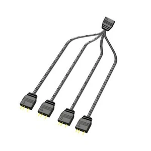 5V 3Pin HUB Splitter Cable Extension Cord for Mainboard (1 to 4) - Photo 1/7