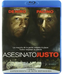 ASESINATO JUSTO (2ª Mano) R. DeNiro, Al Pacino BLU-RAY Región B - L-37 - Imagen 1 de 2