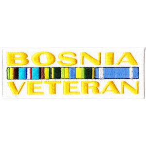 Parche de cinta para veteranos de Bosnia - Imagen 1 de 6