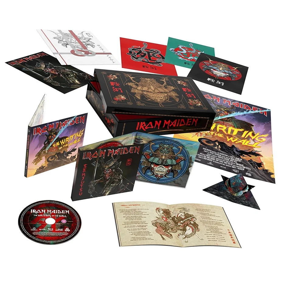 Iron Maiden - Senjutsu - Super Deluxe Boxset Mit Cd, Blu Ray Und Exklusiv - Bild 1 von 1