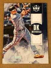 2018 Diamond Kings DK Materials Holo Silver #6 Austin Hays 88/99 - Orioles