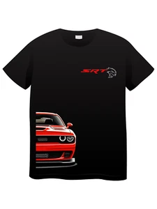 Dodge Challenger Demon SRT Hellcat t-shirt tshirt black men tee car graphic - Picture 1 of 1