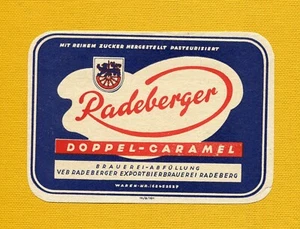 seltenes DDR Bieretikett Brauerei Radeberg - Bild 1 von 1