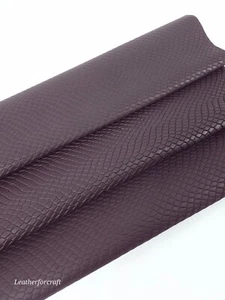 Delicioso Matte Garda Embossed Luxurious Round Natural Soft Leather - Picture 1 of 3