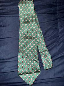 Men’s 90s Ralph Lauren Polo Green Neck Tie Made in Italy Silk - Picture 1 of 4