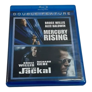 Mercury Rising & The Jackal - Blu-ray - Bruce Willis - pre-owned, very good - Picture 1 of 3