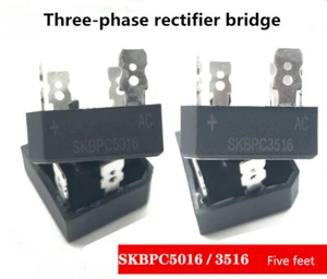 5PC SKBPC3516 SKBPC5016 Three-phase rectifier bridge 35A 50A 1600V - Picture 1 of 7