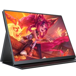 Used |16" 120Hz 2K Portable Monitor Gaming Display Freesync For Switch Xbox PS 5 - Picture 1 of 10