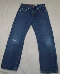 Boys Levi's 514 Distressed Jeans - 10 Reg (25 x 25) Slim Straight - Picture 1 of 9