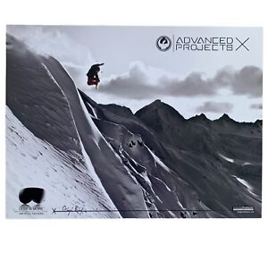 Affiche de snowboard 2012 lunettes dragon Gigi Ruf snowboard promotionnel NEUF