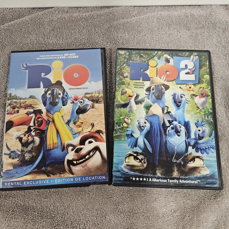 Rio 1 & 2 Dvd Bundle - Image 1 of 1