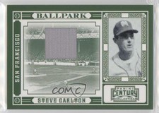2010 Panini Century Collection Ballpark Materials /250 Steve Carlton #5 HOF