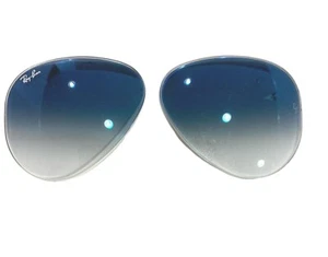 Lenti di ricambio originali Ray Ban 3025 blu sfumato - Picture 1 of 2