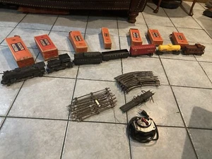 Lionel Post War 2037 Steam Chamber Locomotive & 6026T Tender Box Plus UNTESTED - Picture 1 of 10