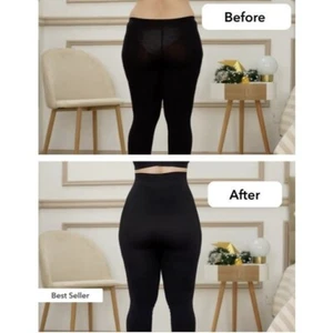 Shapermint High Waisted Shaping Leggings Size Large Womens NWT Shapewear Black - Picture 1 of 18
