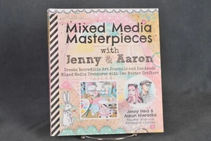 Mixed Media Masterpieces with Jenny & Aaron (2013, PB) Journals & Projects - Picture 1 of 3