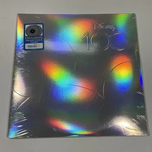Disney 100th Anniversary Vinyl 2LP Walmart Exclusive Alternate Cover New Sealed - Picture 1 of 2
