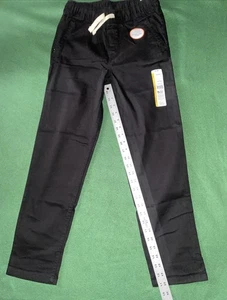 Wonder Nation PullOn Stretch pant Size L(10-12) School Uniform Reinforced Knee - Picture 1 of 10