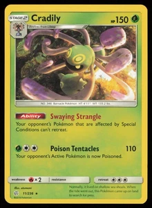 Cradily 11/236 SM - Cosmic Eclipse Normal Rare - LP - Picture 1 of 2